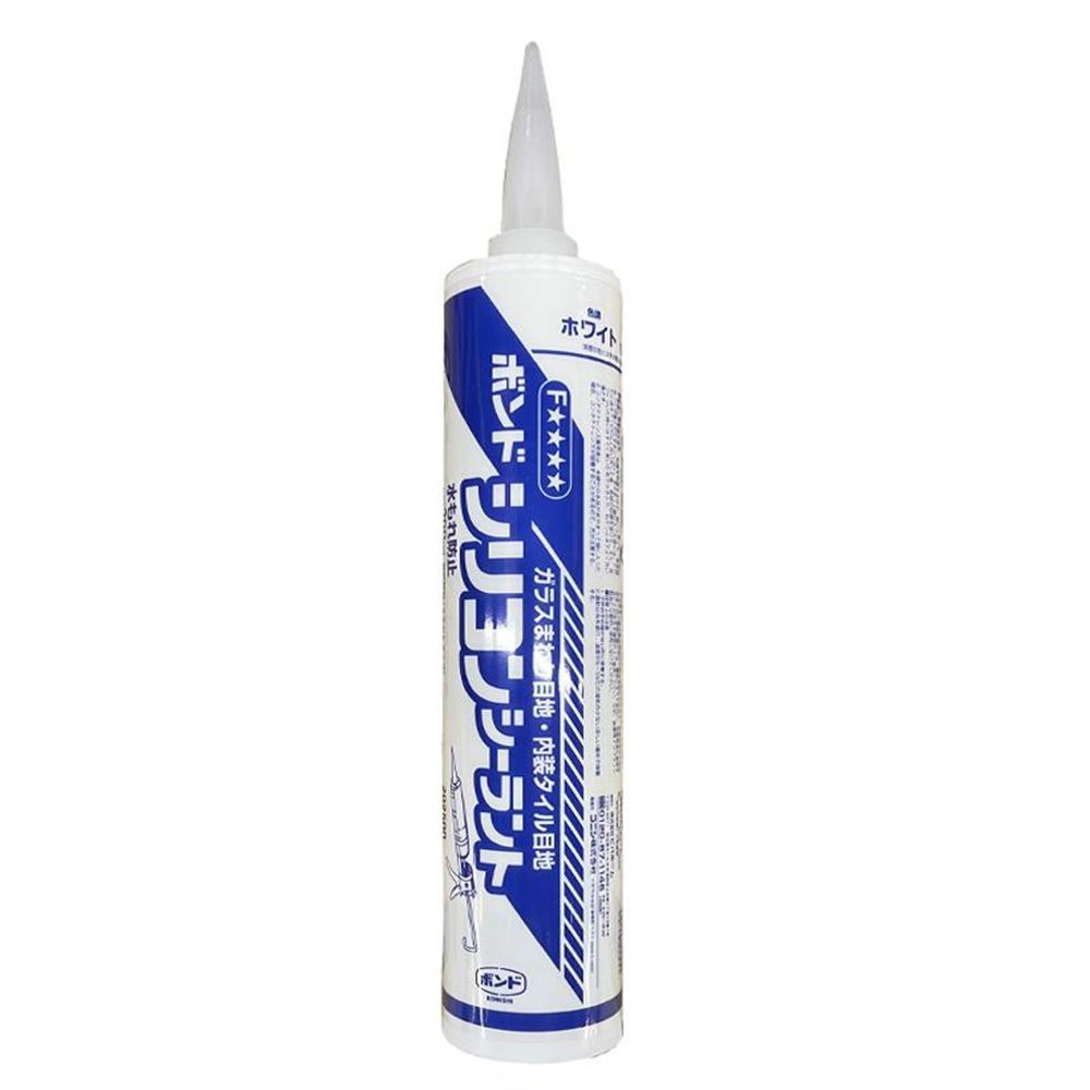 ボンド　シリコンシーラント300ml, アイボリー, 300ml