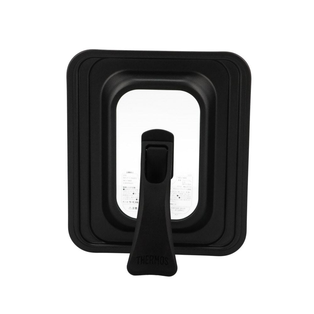 サーモス　卵焼き専用フタ　KLI-001    BK, ブラック, -