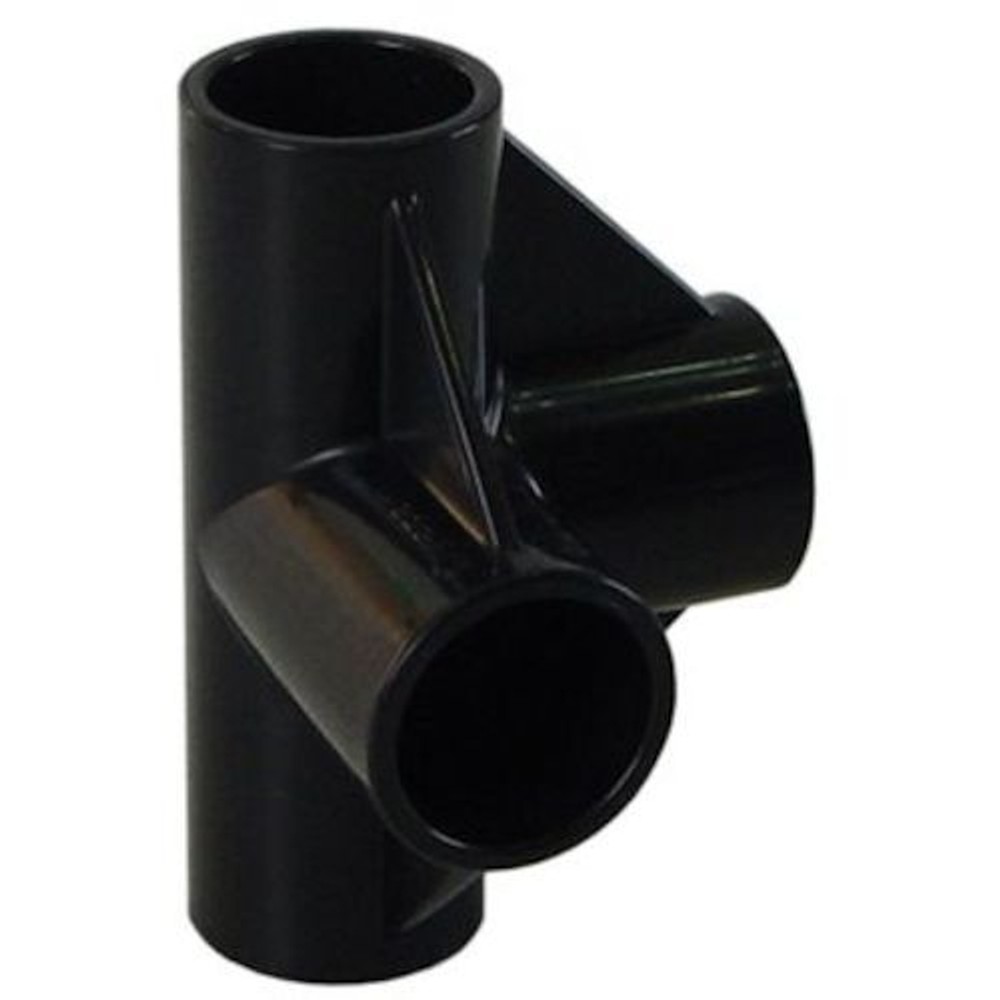 YAZAKI 矢崎化工 イレクタープラスチックジョイント J-12B S 中間コーナー用 &Phi;28用, アイボリー, 4方向（中間コーナー用・1方向通し）