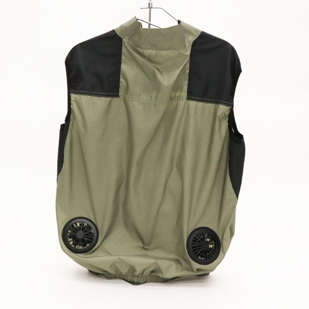 エアーコンディションベスト　カーキ, カーキ, M