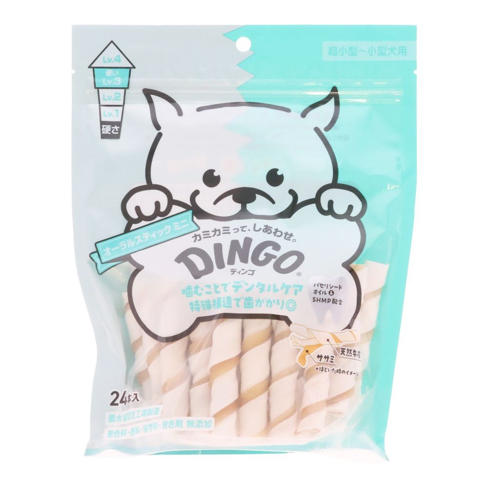 ＳＰＢＪ　ディンゴＭＩＭ　オーラルスティックミニ２４本, オーラルスティックミニ, 24本