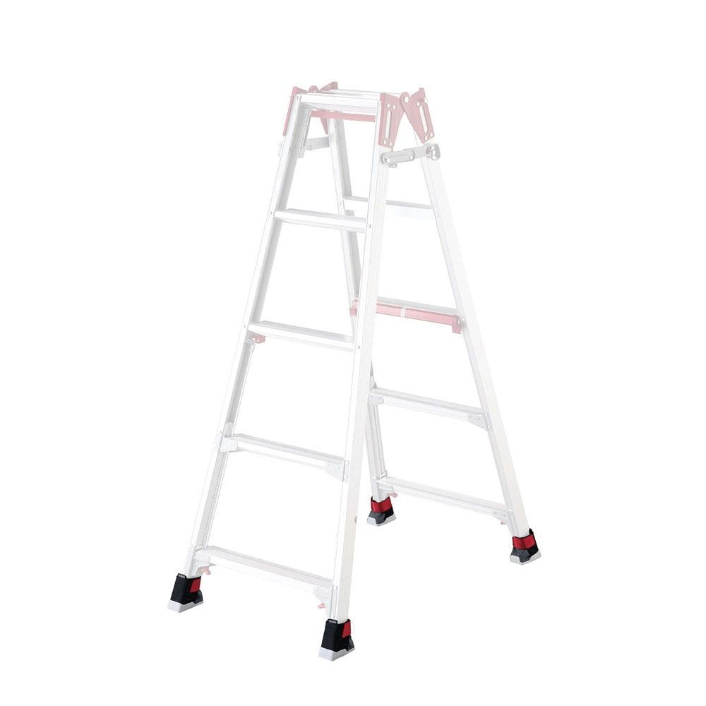脚立ソックス ラージ 4個入　ＲＣＫーＬ, レッド, 4個
