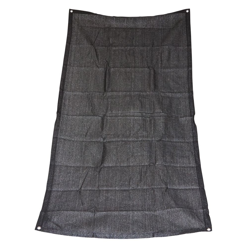 オーニングタープ　ブラック, ブラック（100&times;200）, 100&times;200cm