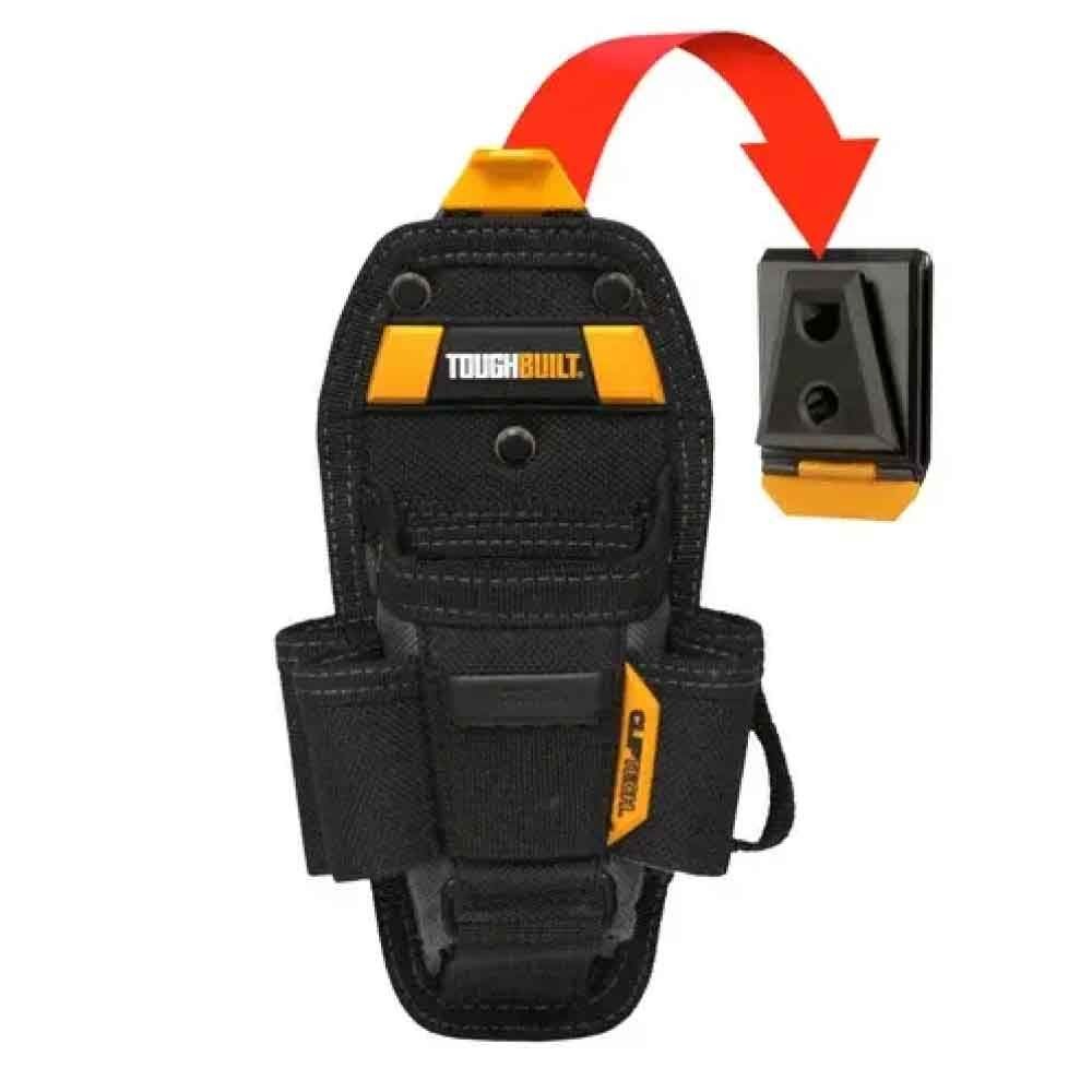 TOUGHBUILT（タフビルト）　テクニシャンポーチ　7ポケット　M　TB-CT-36-M7, 黒, TB-CT-36-M7
