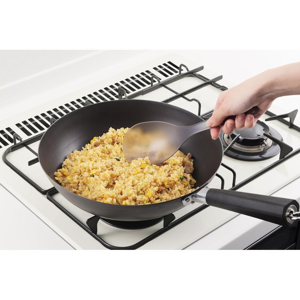 下村工業（Shimomura Kougyou） プログレード　くっつきにくい　クリア　炒めスプーン　食洗機対応 PG-207, クリア, PG-207