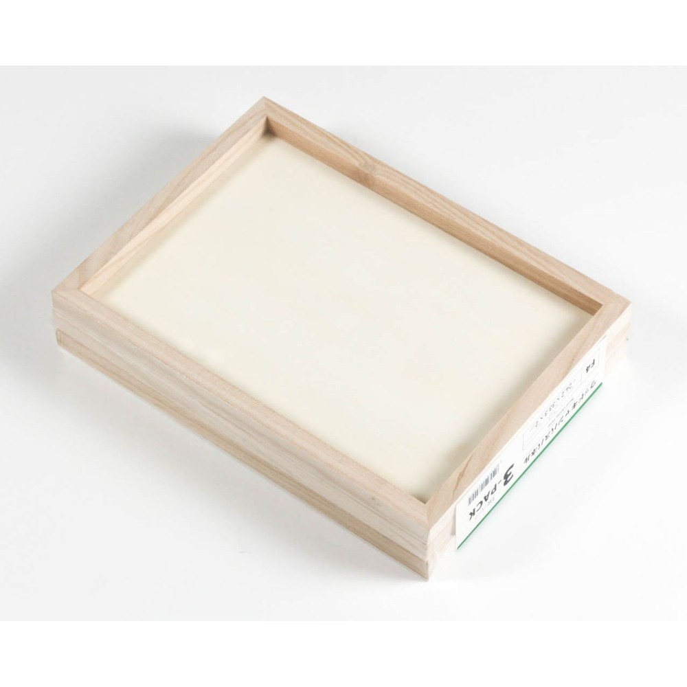 輸入木製パネルＦ４　３枚パック, 木, F4(333×242mm)
