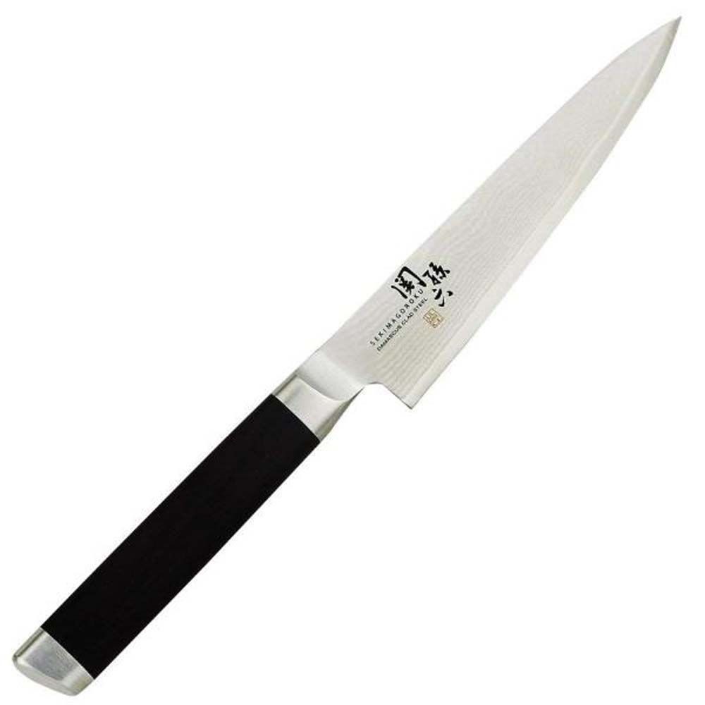 関孫六 ダマスカス ペティーナイフ 120mm, ペティ, 刃渡り：約120mm