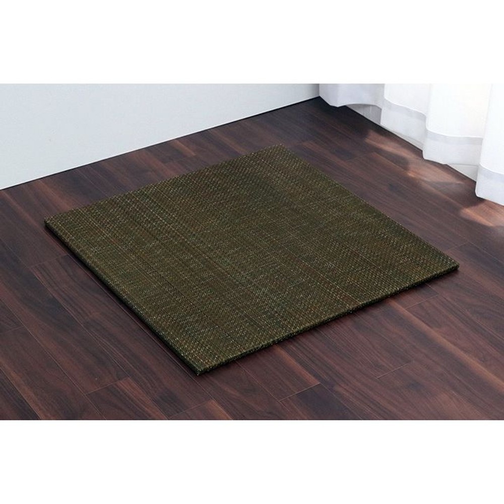 イケヒコ 美畳 い草 ユニット畳 置き畳 縁無し 約70&times;70&times;1.5cm 単品 【メーカー直送・代引不可】, グレー, 単品
