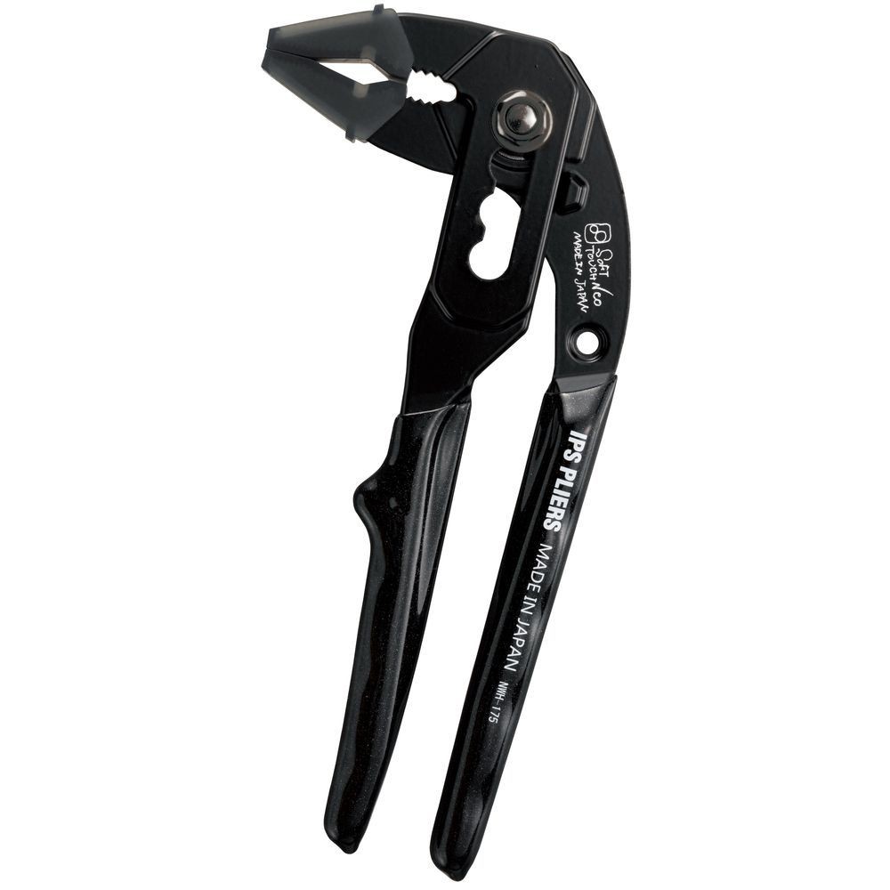 IPS PLIERS ソフトタッチＮＥＯ　コンビネーションプライヤー　１７５ｍｍ NWH-175, 黒, 175mm