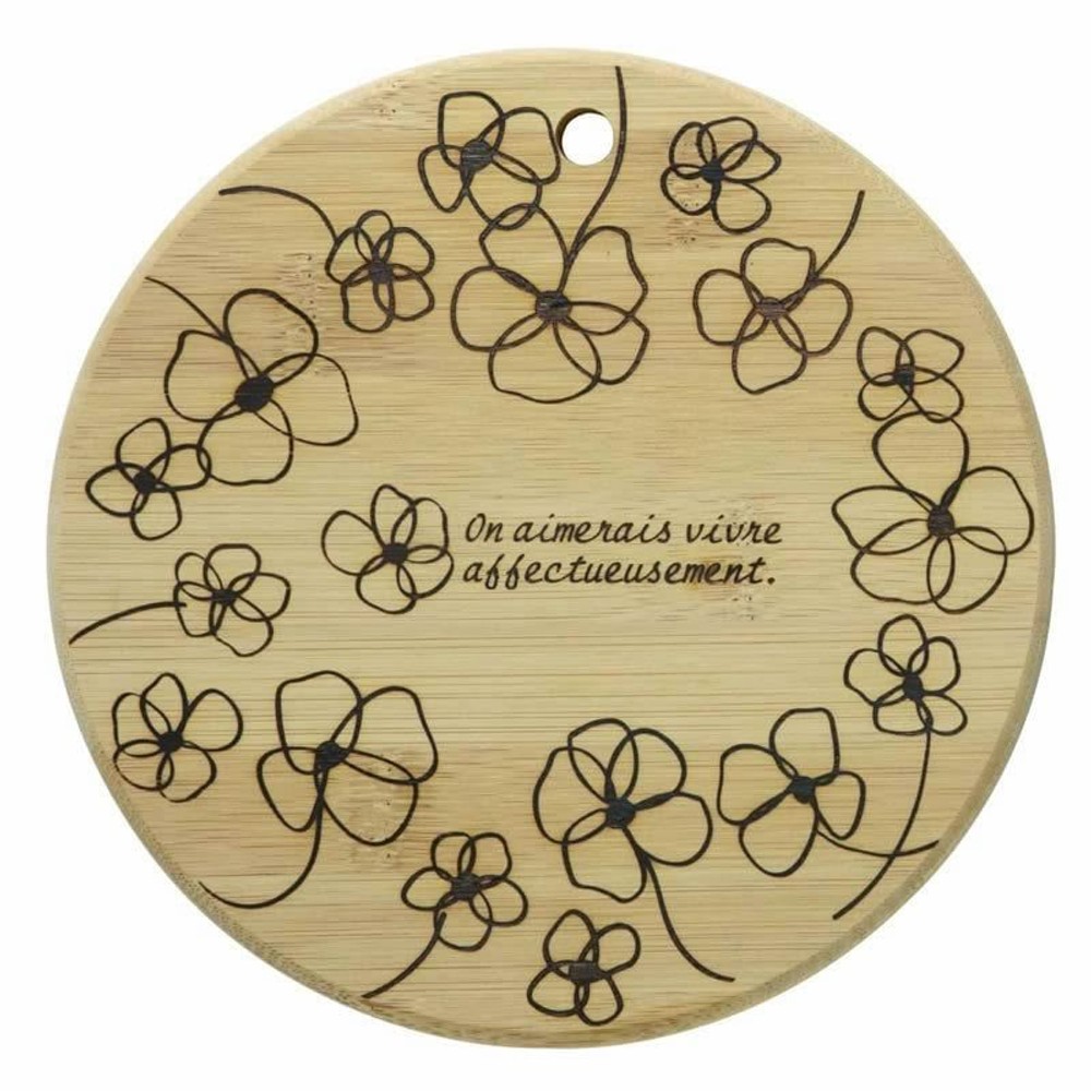 トルネ　竹鍋敷き（大）フラワーガーデン, その他カラー１, その他サイズ１