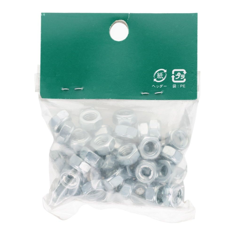 ユニクロ　緩み止めナット　Ｍ６ｍｍ　５０入, ナット, M6