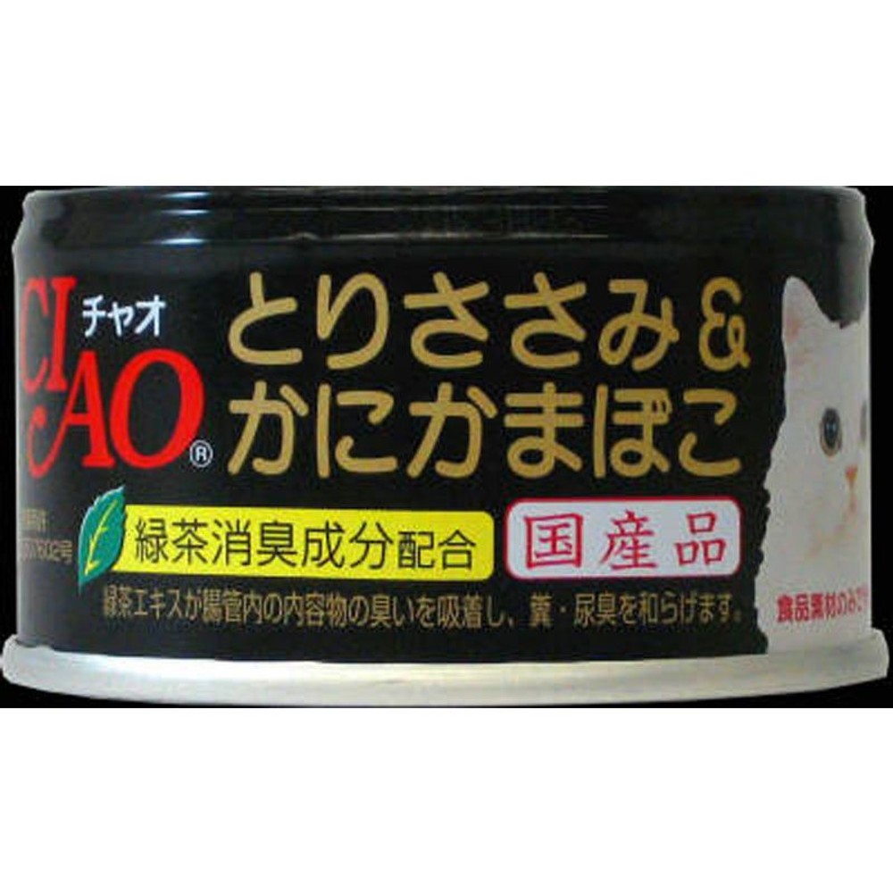 チャオ　とりささみ＆かにかまぼこ85Ｇ, とりささみ＆かにかま, 85g