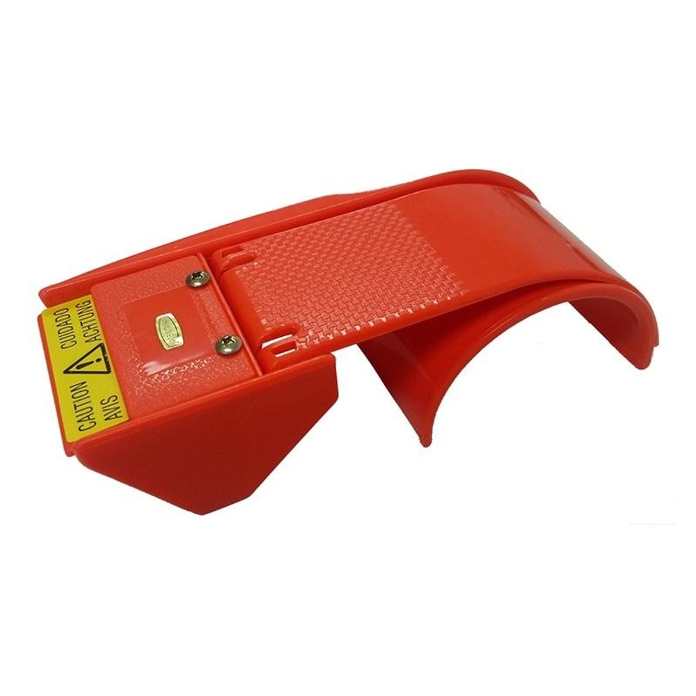 キラックス テープカッター　クラフト＆OPP用, レッド, 幅21.8&times;奥行6.5&times;高さ5.5cm