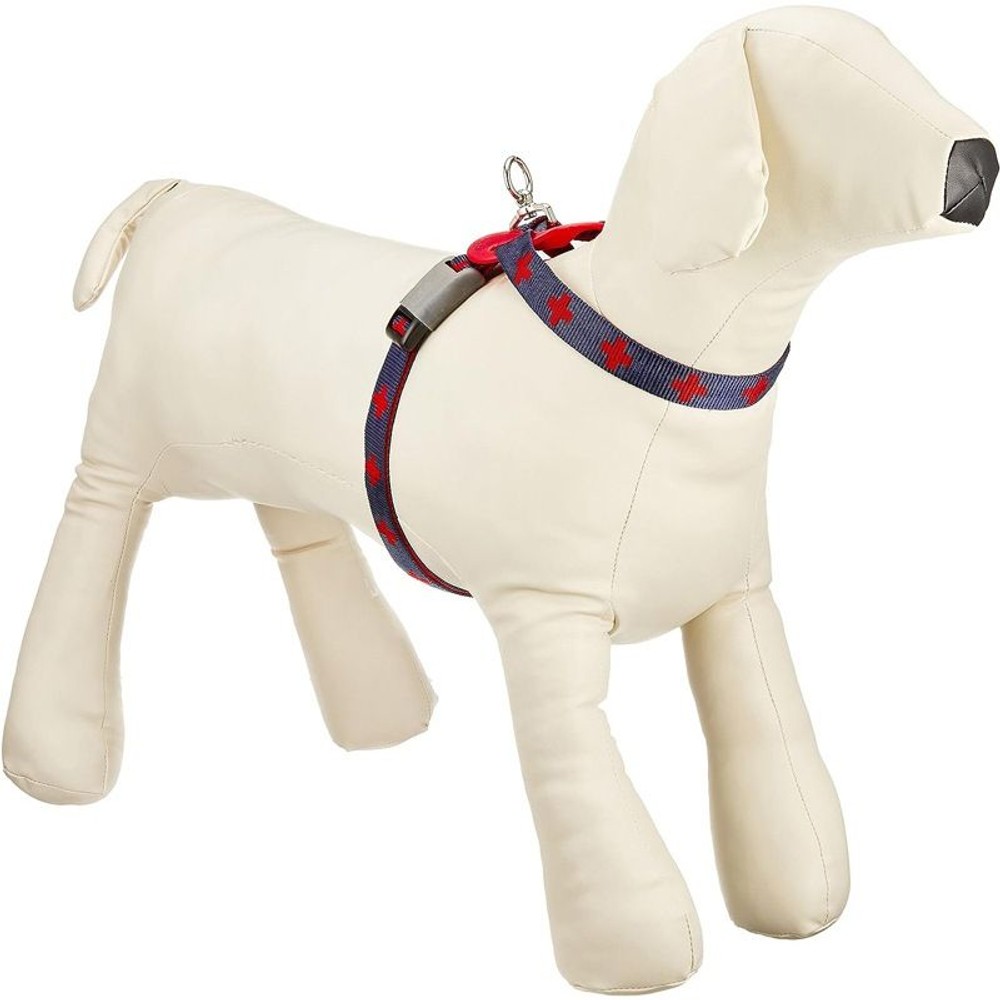 アース　ＤＳクロスプラスハーネス, 青, Lサイズ