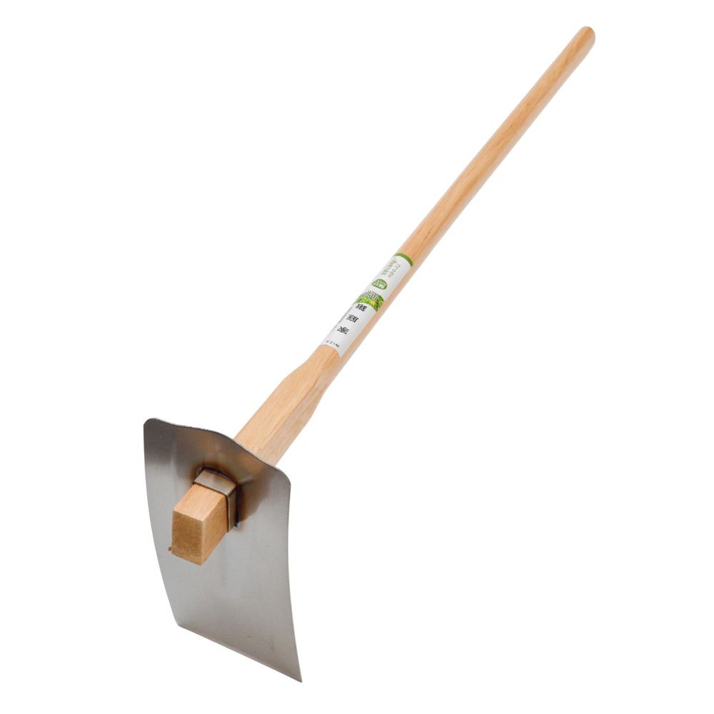 ウィザ WIZ'A　家庭鍬　ステンレス, 木柄, 家庭用