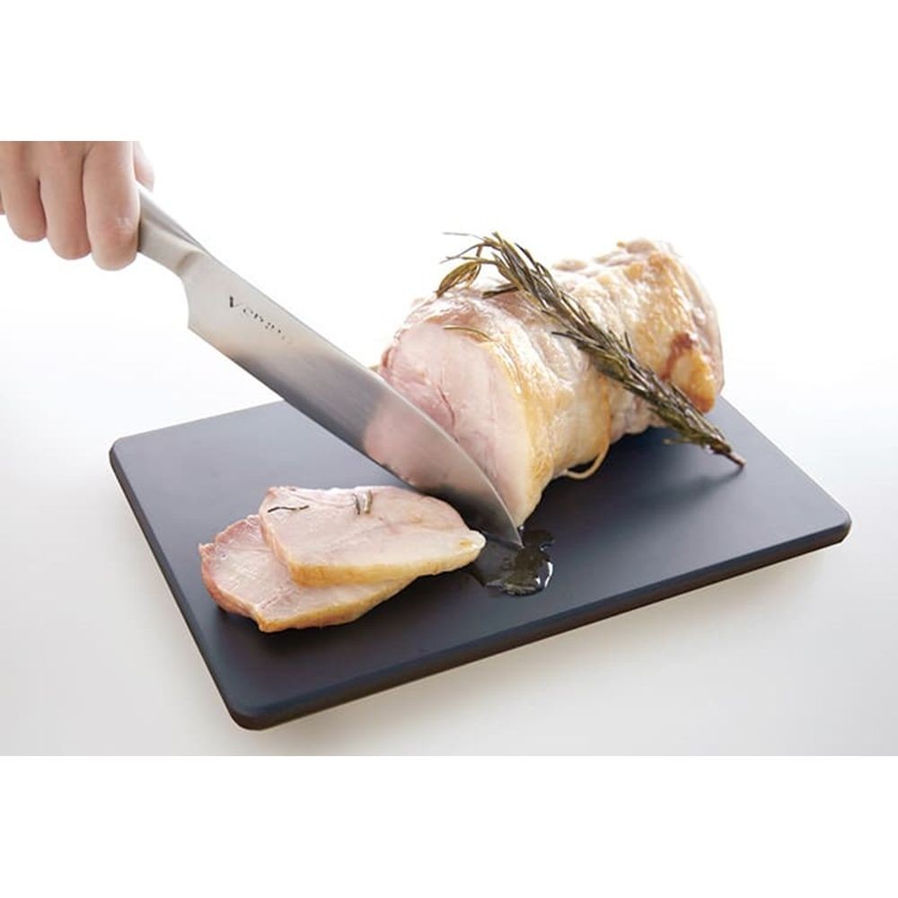 ヨシカワ EAトCO ita ショート カッティングボード Ita short cutting board, ブラック, 幅260mm&times;奥行170mm&times;高さ10mm