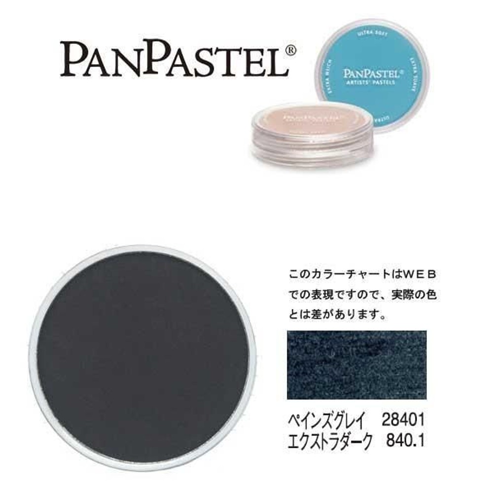 パンパステル 28401 ペインズグレイ EXDK, ペインズグレイ EXDK, 9ml 単品