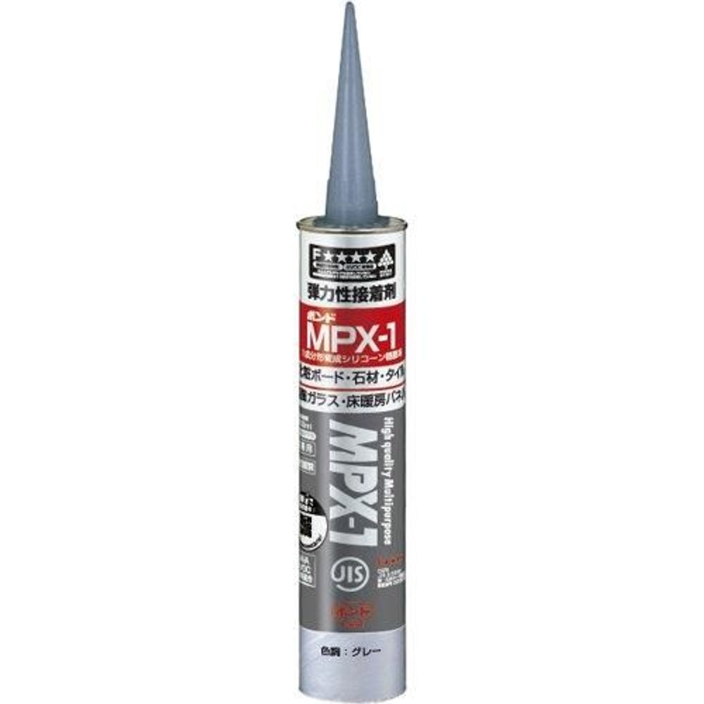 コニシ ボンドMPX-1 グレー 333ml (カートリッジ), グレー, 333ml