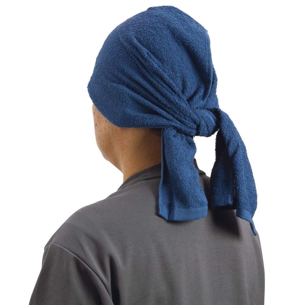 ウィザ WIZ'A頭にしっかり巻けるロングワークタオル, ブラウン, ロング