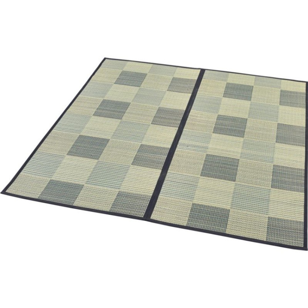 い草花ござ  唐草市松  江戸間  2帖〜8帖