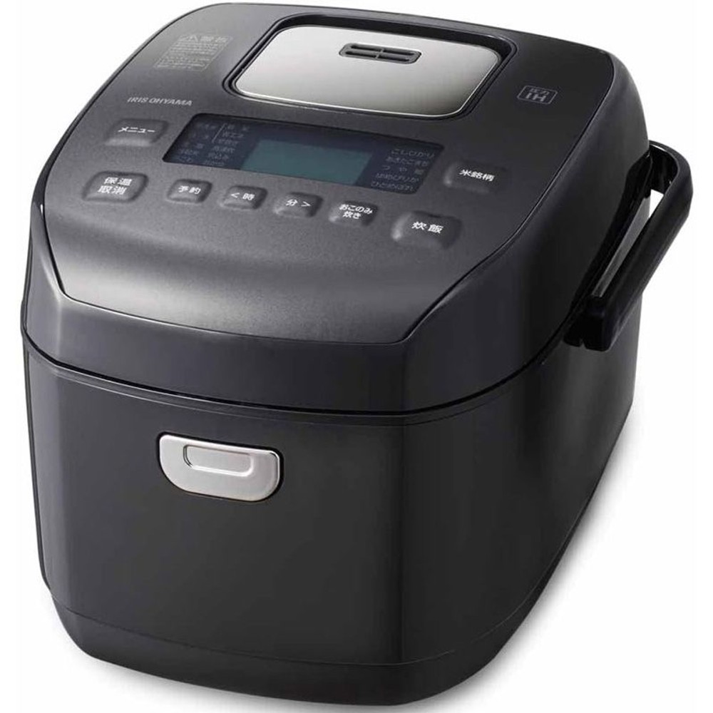 米屋の旨み 銘柄炊き 圧力IHジャー炊飯器 5.5合 RC-PDA50-B, ブラック, 5.5合