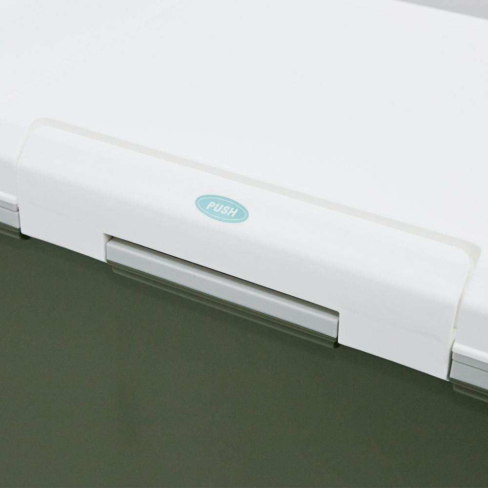 テーブルトップクーラー３６Ｌ, 本体：カーキ／天板：ホワイト, 36L