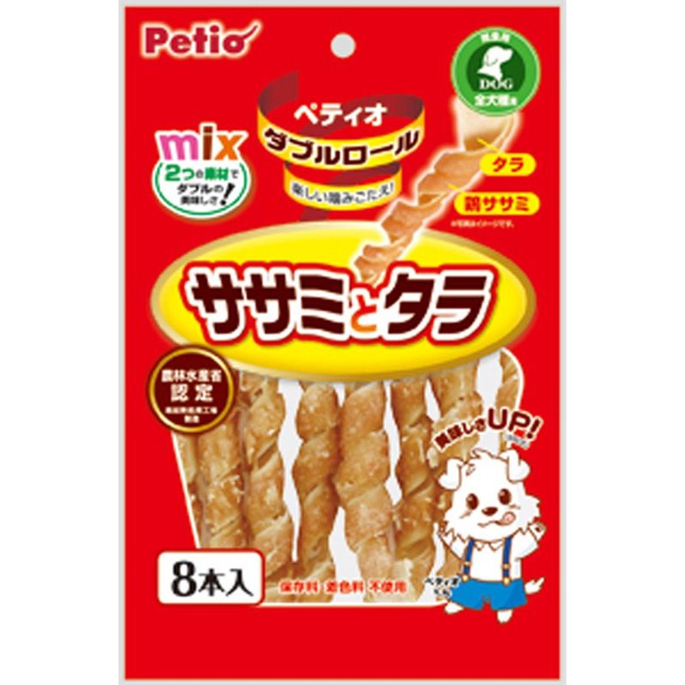 ヤマヒサ　ダブルロール　ササミとタラ8本入り, その他カラー１, その他サイズ１
