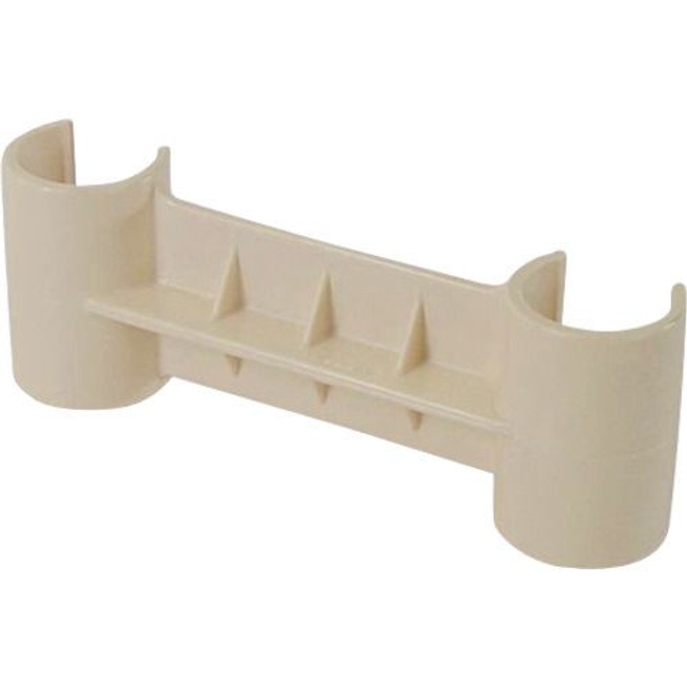 YAZAKI 矢崎化工 イレクタープラスチックジョイント J-53A S 補強パーツ Φ28用, アイボリー, J-53A S（補強パーツ）