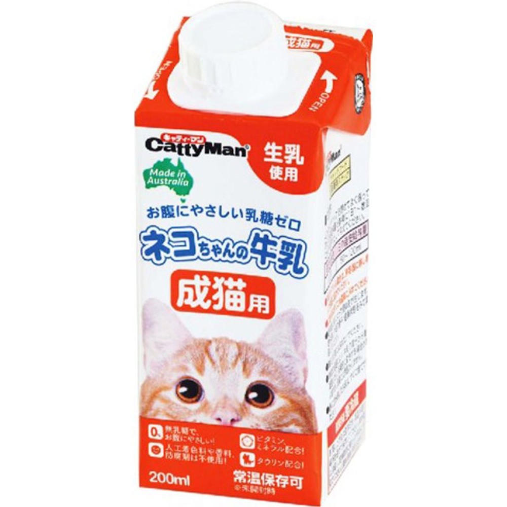 ドギーマン　ネコちゃんの牛乳　成猫用　200ｍｌ, 成猫用, 200ml