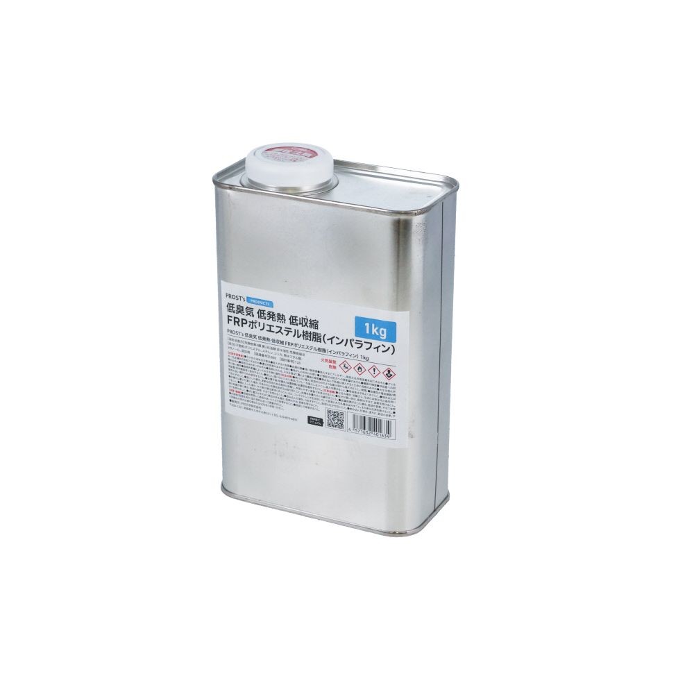 FRPポリエステル樹脂　低臭気　インパラ　1KG, インパラ, 1kg