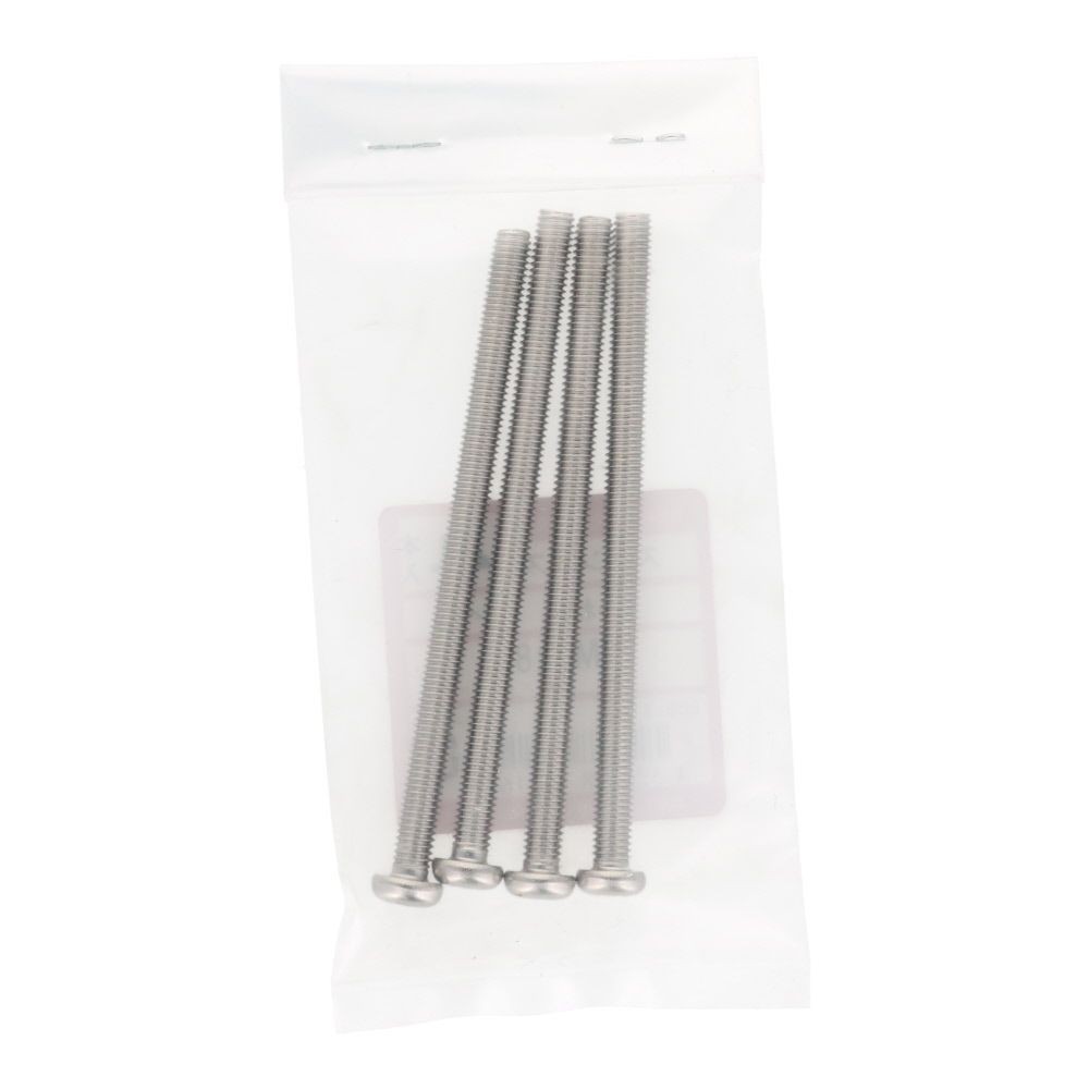 ＯＨＳＡＴＯ　ステン　コネジ　ナベ　Ｍ５&times;８０, ステンレス, 4本入り