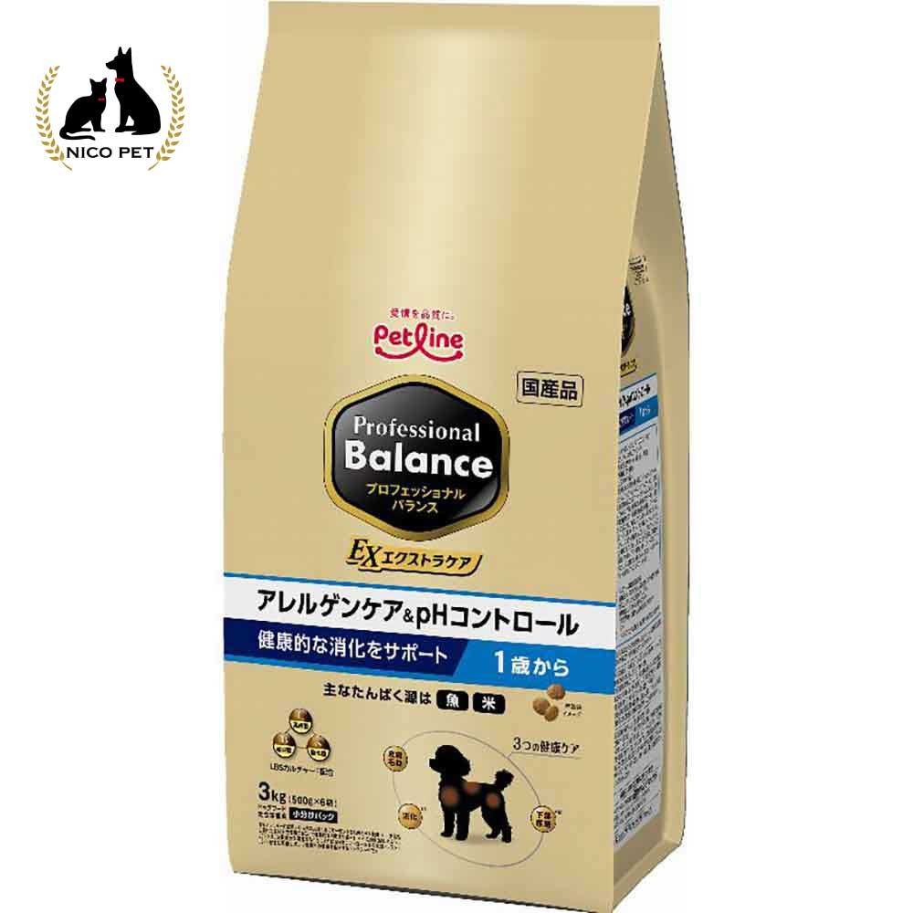 プロフェッショナルバランス エクストラケア アレルゲンケア＆pHコントロール 健康的な消化をサポート 1歳から 3kg, 1歳から, 3.0kg