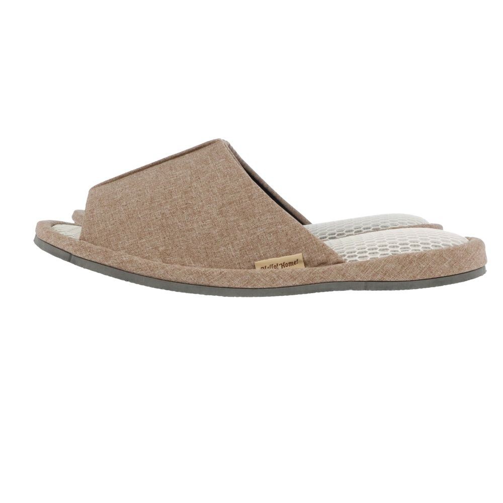 通気性が良いＷメッシュスリッパ, サーモンピンク, Mサイズ