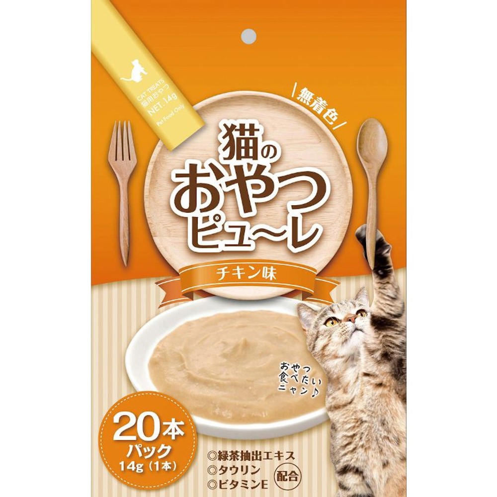 猫用ピューレ　チキン味14ｇ×20本, その他カラー１, 14g×20本