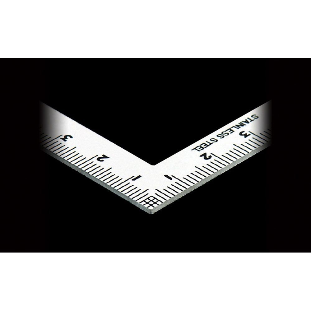 曲尺小型 五寸法師 ステン 15&times;7．5cm 表裏同目, ステン, 15&times;7．5cm