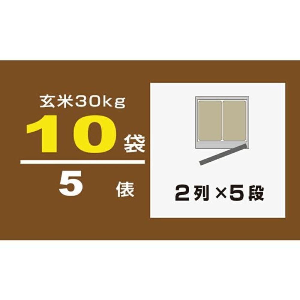 アルインコ 100V 玄米専用保冷庫 10袋用 LHR10NF 玄米保冷庫 米っとさん【メーカー直送・代引不可】 ※納期約３〜４ケ月, グレー, 10袋用