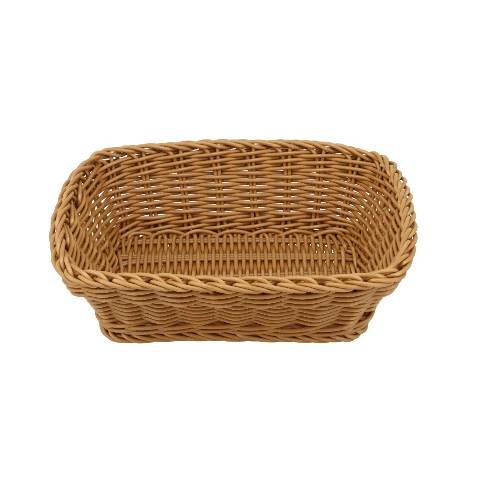 水洗いできるバスケット　レクタングル　Ｍ, ホワイト, Mサイズ