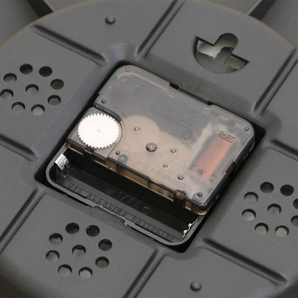 掛時計　温湿度計付　ミエル　25cm, ナチュラル, 25cm