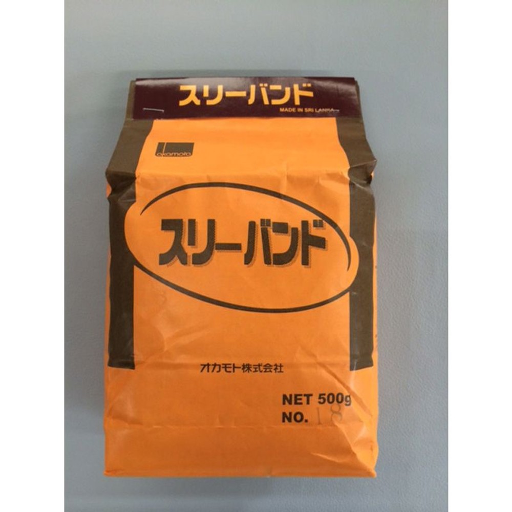 輪ゴム　スリーバンド　５００ｇ, アメ色(14), No.14