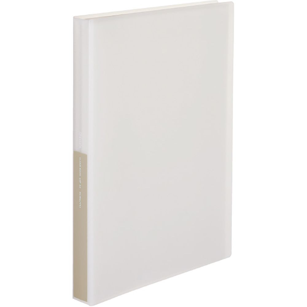 コクヨ　クリヤーブックグラッセルＡ４ 60枚W ラ-GL60W, ホワイト, A4