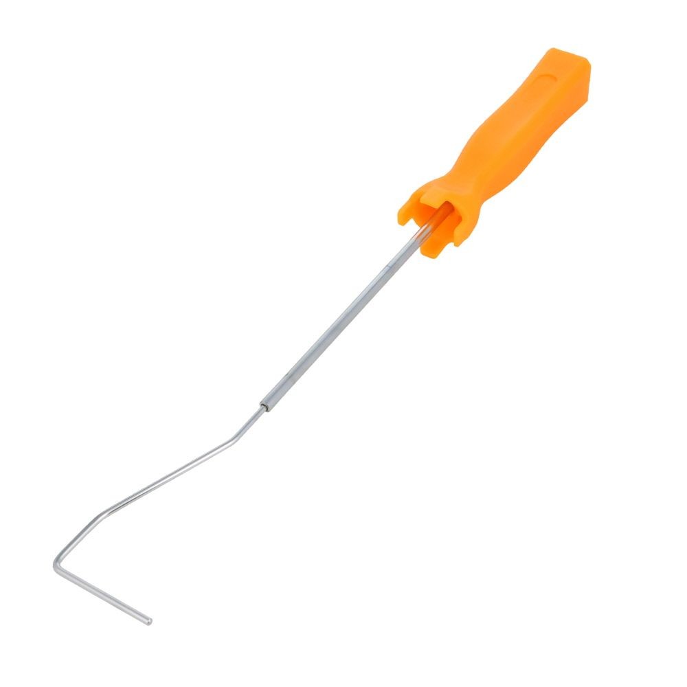 大塚 タフミニローラーハンドル 長柄 2・3インチ兼用, オレンジ, 長柄　2・3インチ