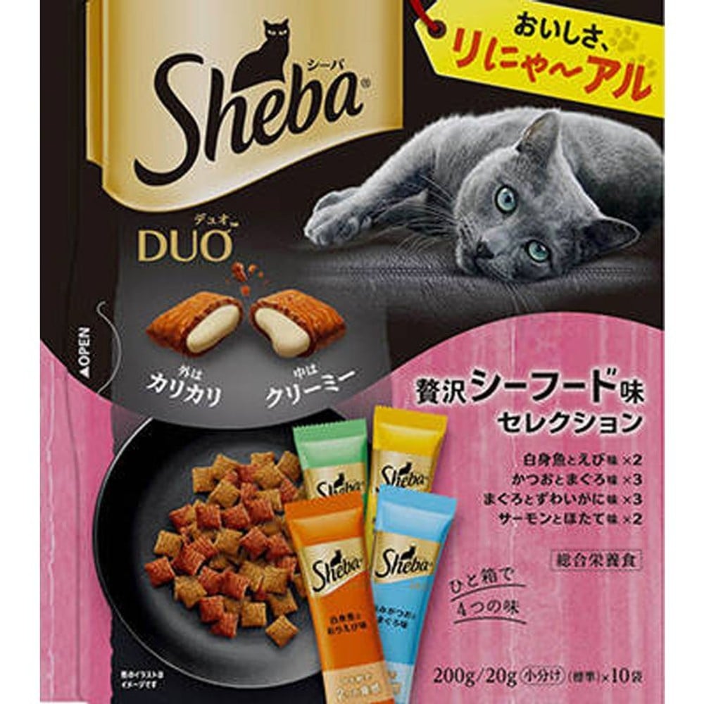 シーバデュオ　贅沢シーフード味 200ｇ, 贅沢シーフード味, 200g