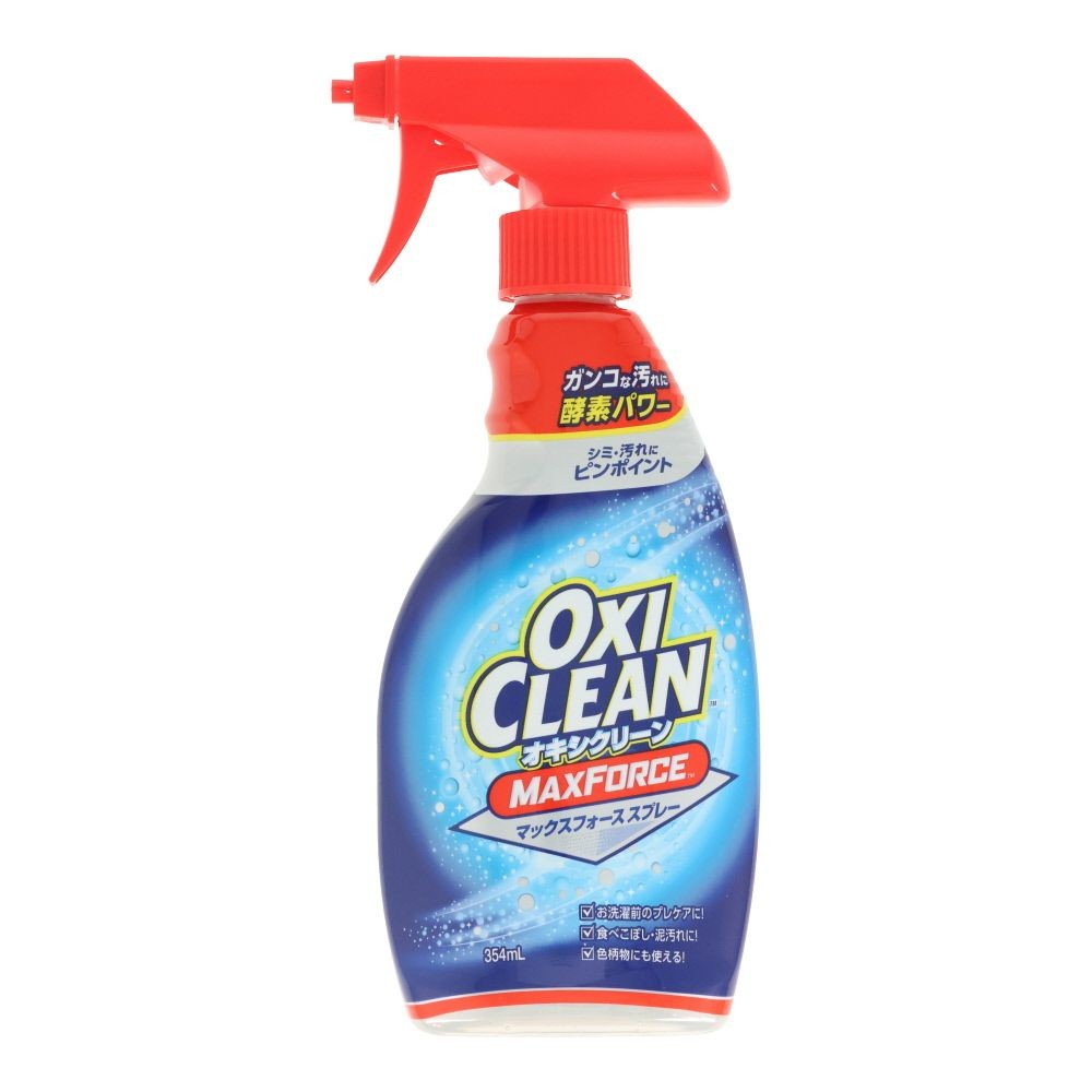 オキシクリーン（OXICLEAN）　マックスフォーススプレー　３５４ｍｌ, 本体, 354ml