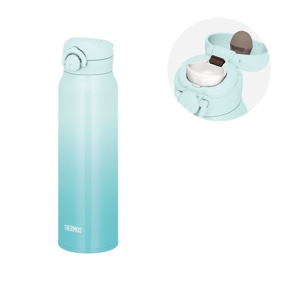 サーモス　真空断熱ケータイマグＪＮＲ７５３ＬＴＤ ＡＱーＧＲ, アクアグリーン, 750ml