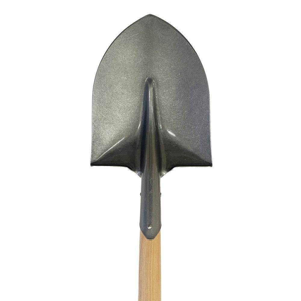 ＺＡＣ　木柄ショベル　丸, ナチュラル, 木柄