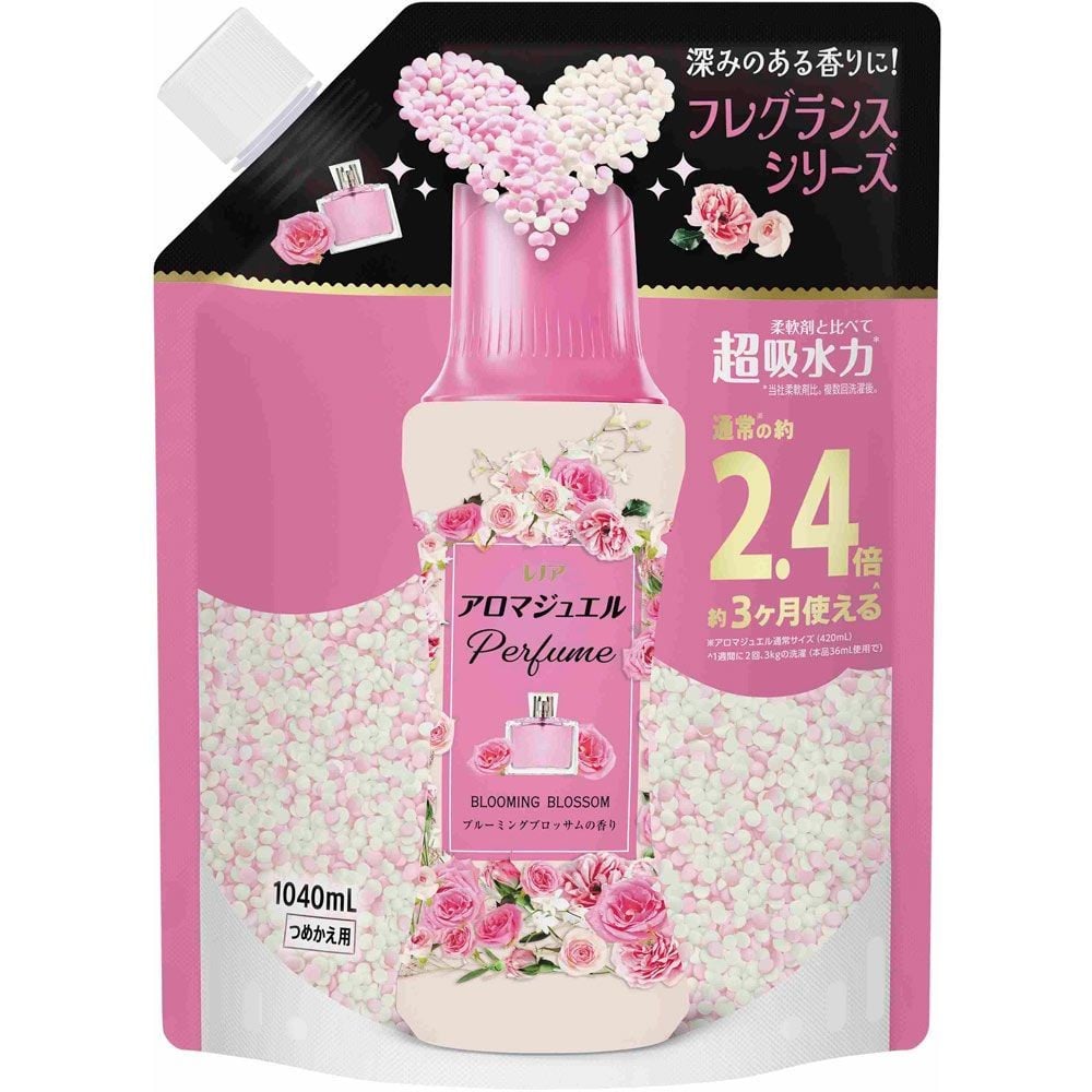 レノア アロマジュエル　ブルーミングブロッサム　詰替特大　1040ml, ブルーミングブロッサム, 1040ml