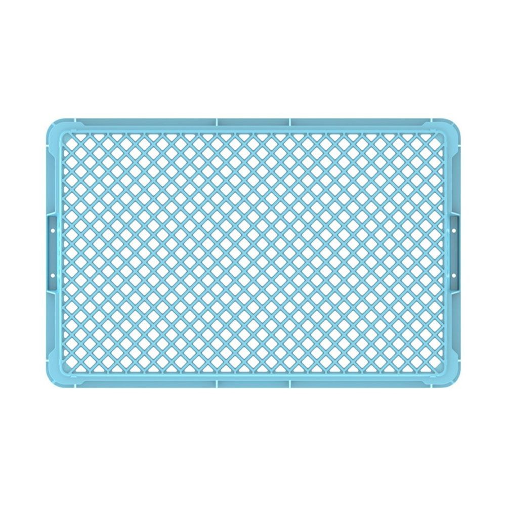 サンコー サンテナー B#14AD ライトブルー 101158-00 &times;10個セット【メーカー直送・代引不可】【法人限定】【日祝配送不可・時間指定不可】, ライトブルー, 10P