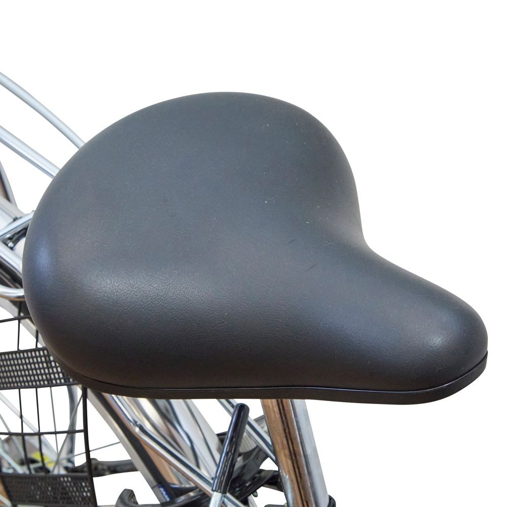 ２６インチ軽快車 外装6段変速　モルト, ブラック, 26インチ 外装6段