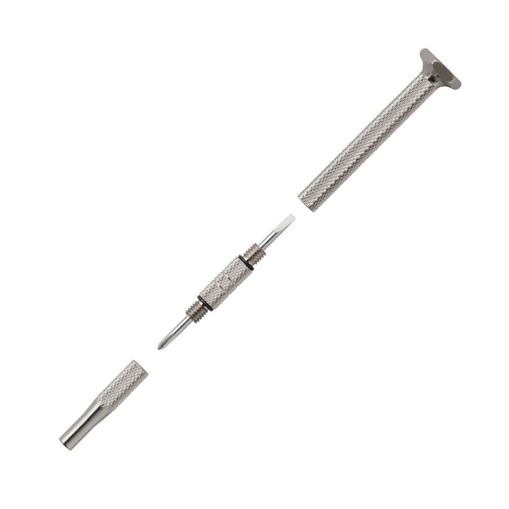 アネックスツール（ANEX） メガネ用　精密ドライバー　ー１．８　＋０　ナット回し　２．２〜２．５ｍｍ 79-N, 79-N, D82&times;W13&times;H13mm