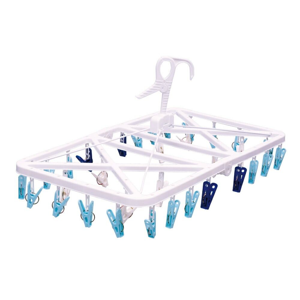 3種類のピンチで使い分けできる洗濯ハンガー, その他カラー１, 32ピンチ